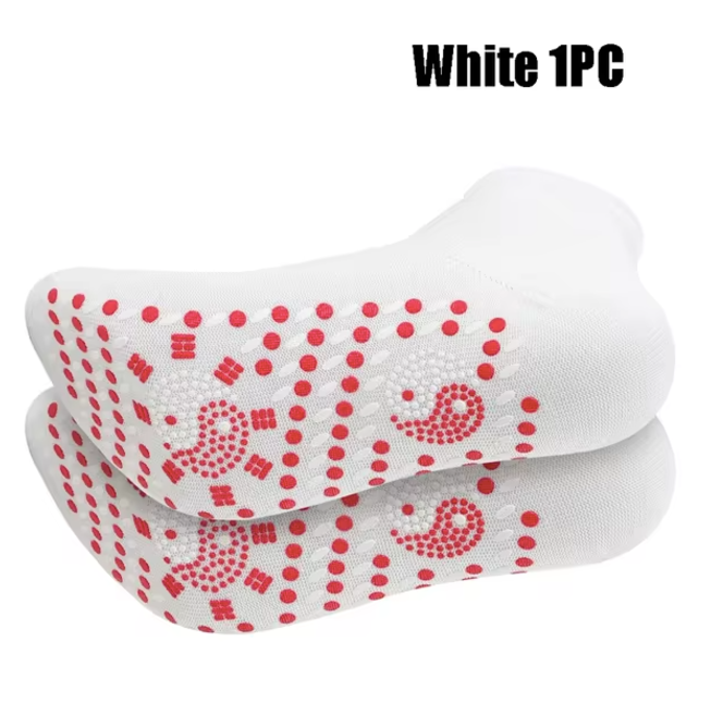 Functional socksTourmaline Self-Heating Socks Winter Warm Thermal Health Care Socks Slimming Health Short Sock Magnetic Therapy Sock