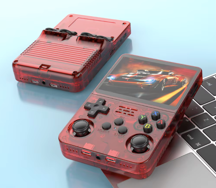 BOYHOM NEW R36S Retro Video Game Console Linux System 3.5 Inch IPS Screen Portable Pocket Player 64GB 128G Games best Kids gifts