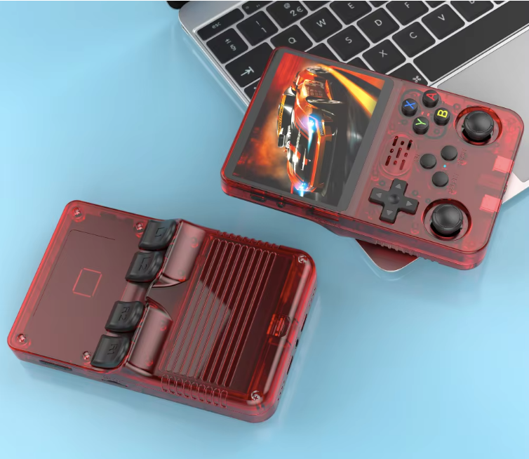 BOYHOM NEW R36S Retro Video Game Console Linux System 3.5 Inch IPS Screen Portable Pocket Player 64GB 128G Games best Kids gifts