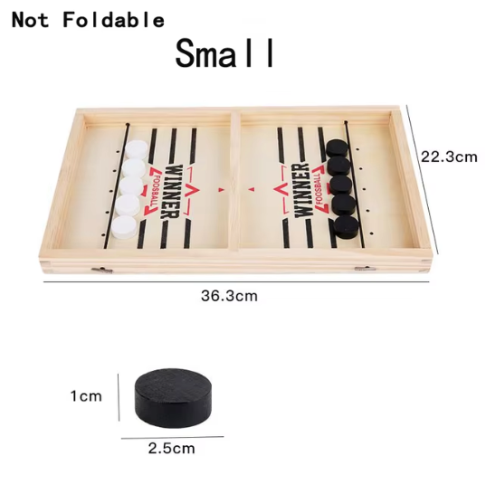 Douyin Wooden Bouncing Chess Parent-child Interactive Chess Bumping Chess Balls Like Lianzhu Tabletop Ice Hockey Spot Amazon Ejection