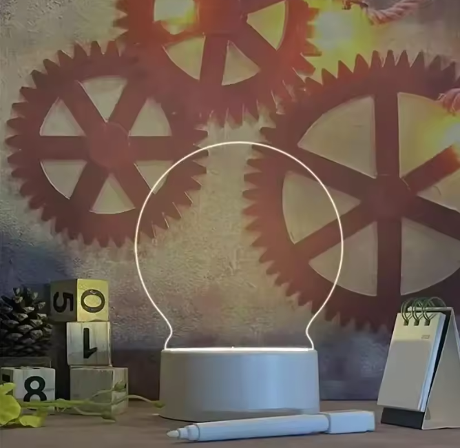 3D Message Board Night Light