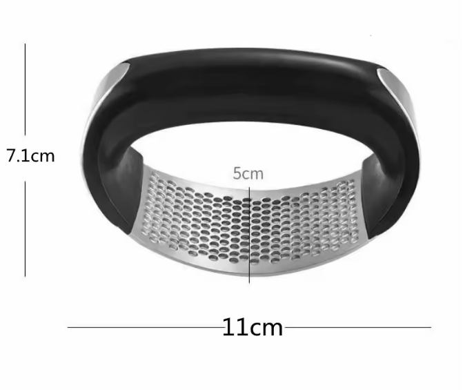 Stainless Steel Garlic Press Crusher
