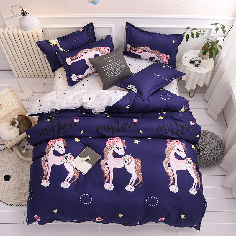DUVET COVER BED SHEETS SET