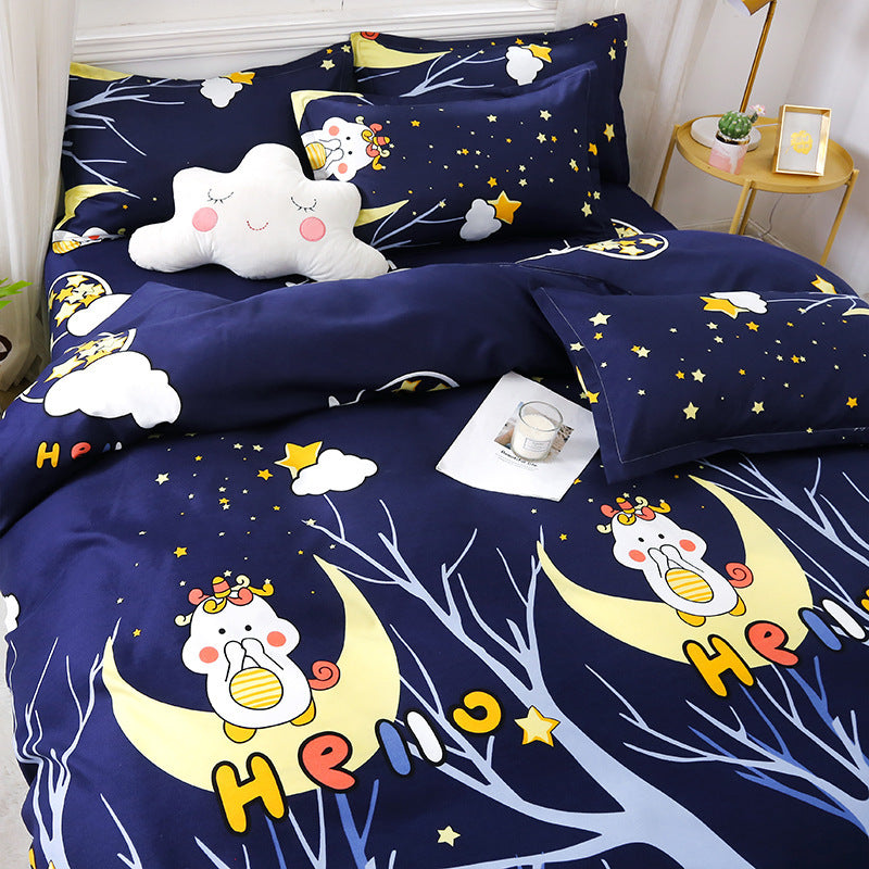 DUVET COVER BED SHEETS SET
