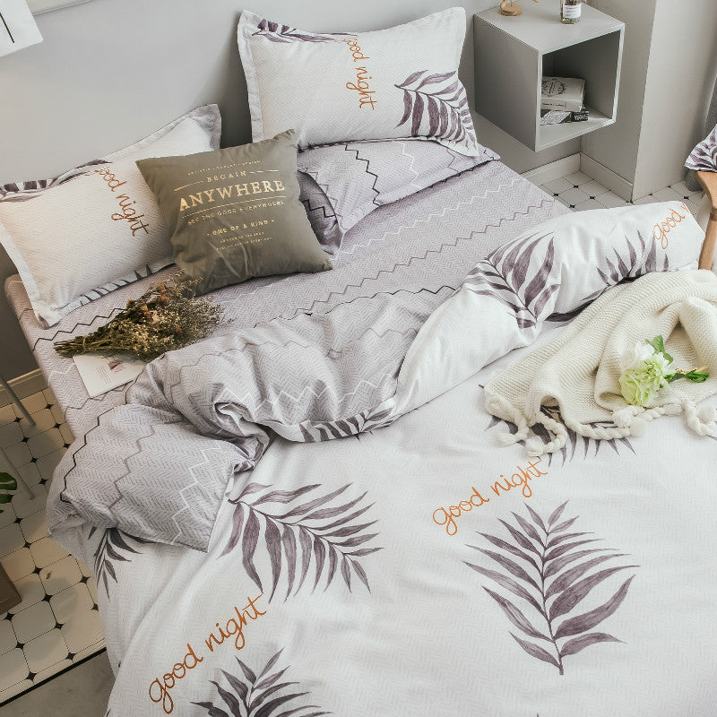 DUVET COVER BED SHEETS SET