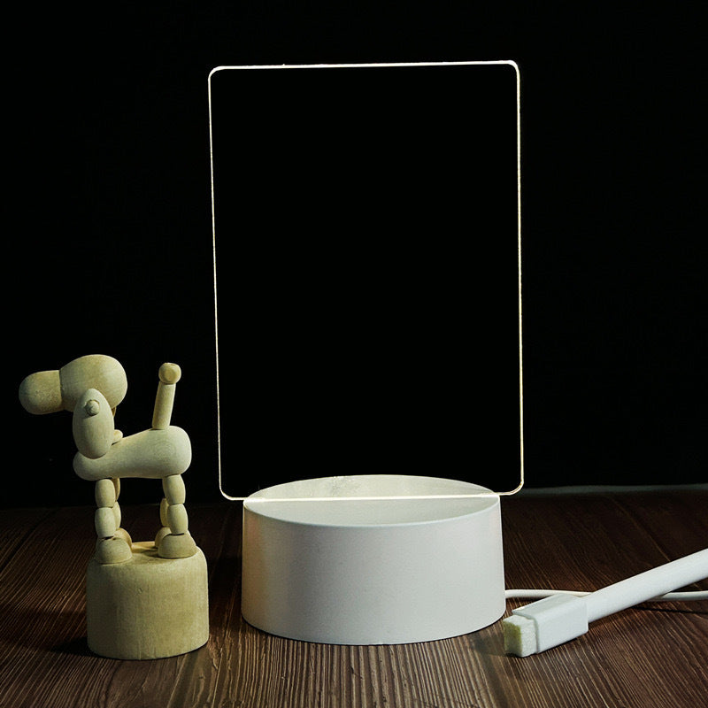 3D Message Board Night Light