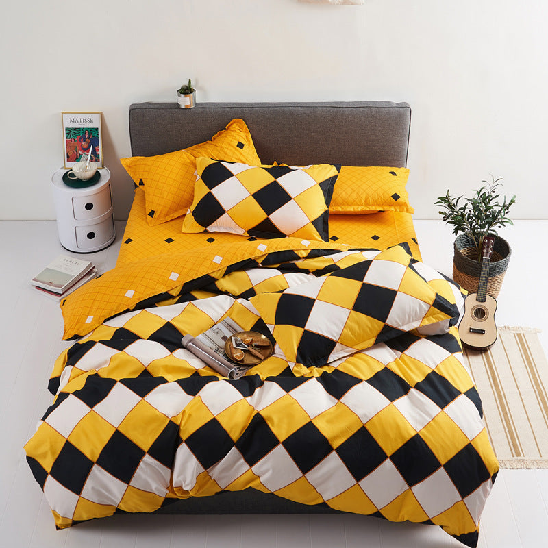 DUVET COVER BED SHEETS SET