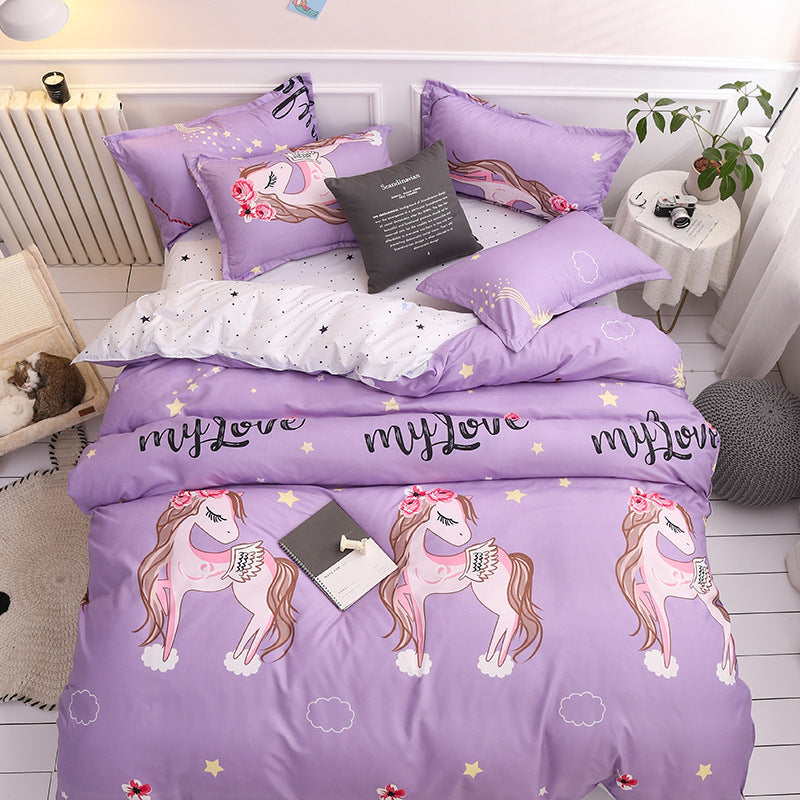 DUVET COVER BED SHEETS SET