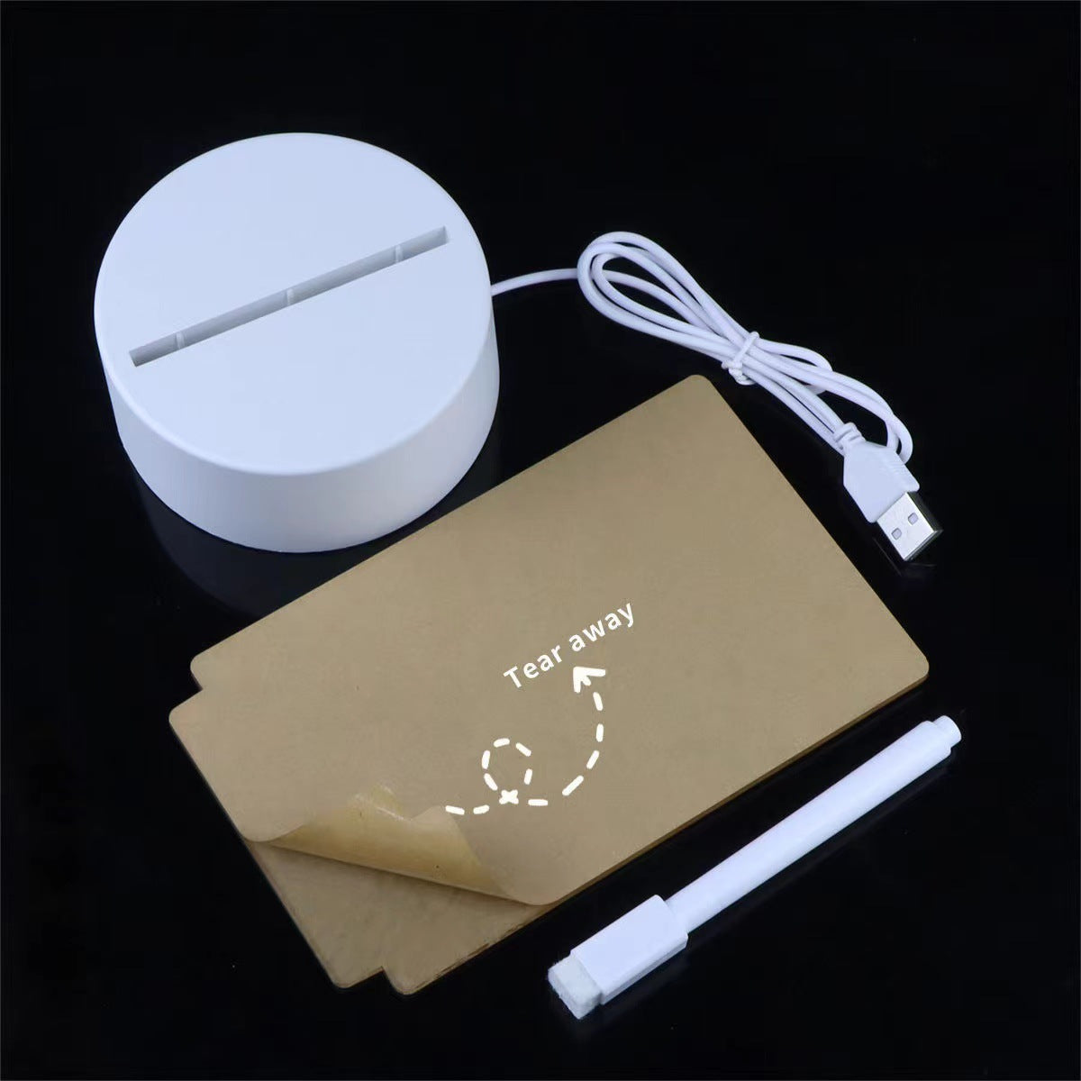 3D Message Board Night Light