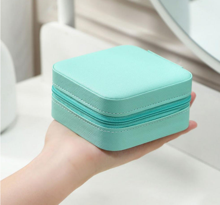 Home Travel Necklace Ring Earrings Easy to Carry Jewelry Box Direct Selling