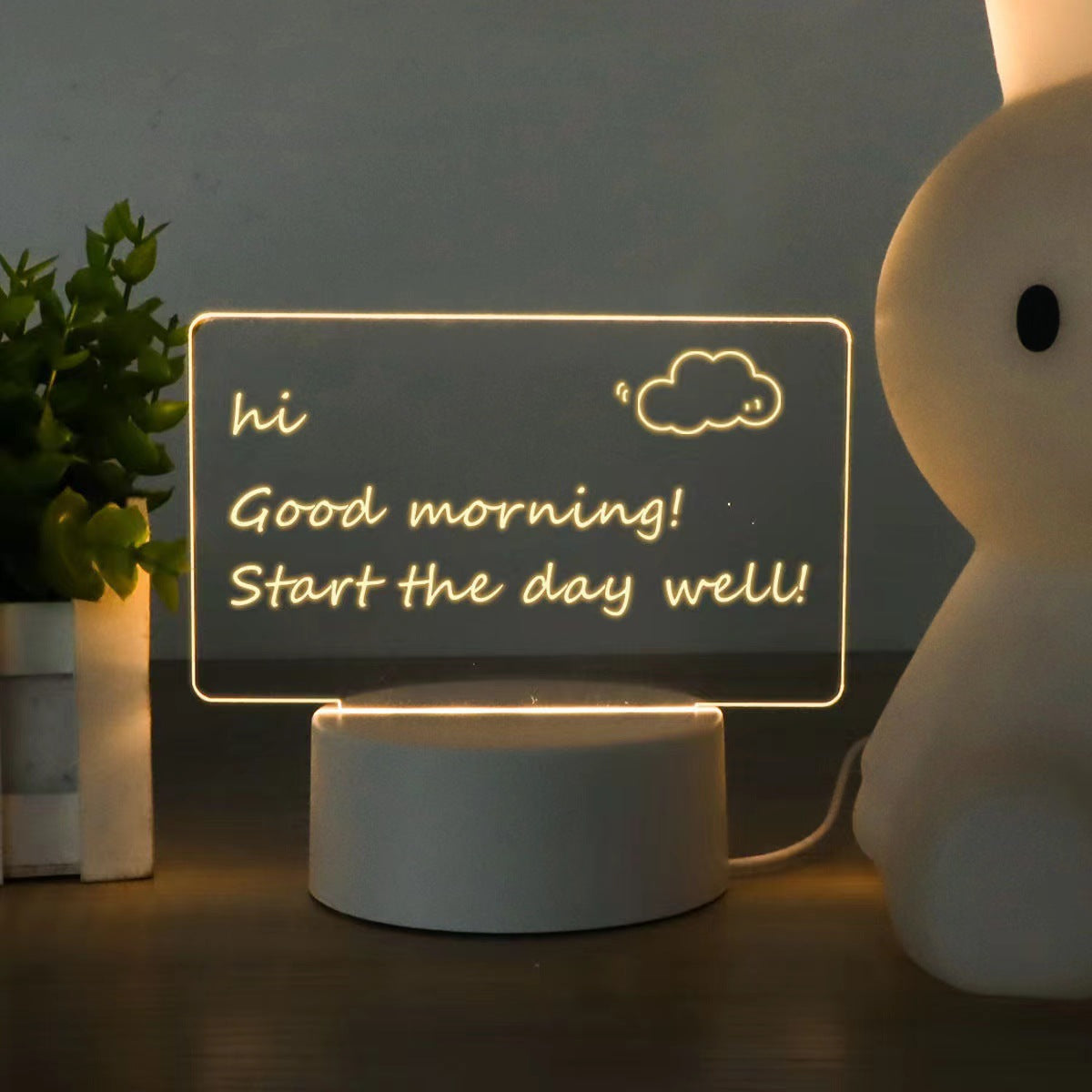 3D Message Board Night Light