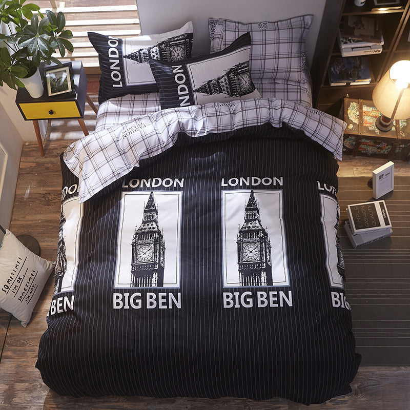 DUVET COVER BED SHEETS SET
