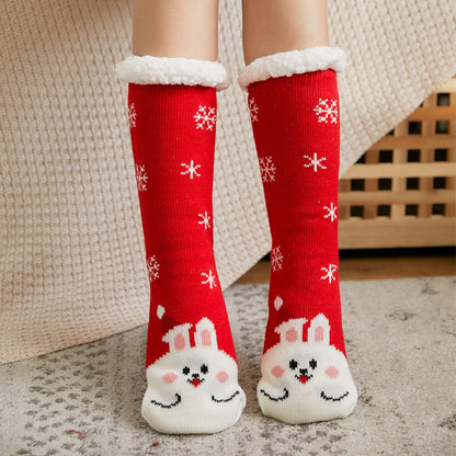 2024 Christmas Winter Warm Home Socks