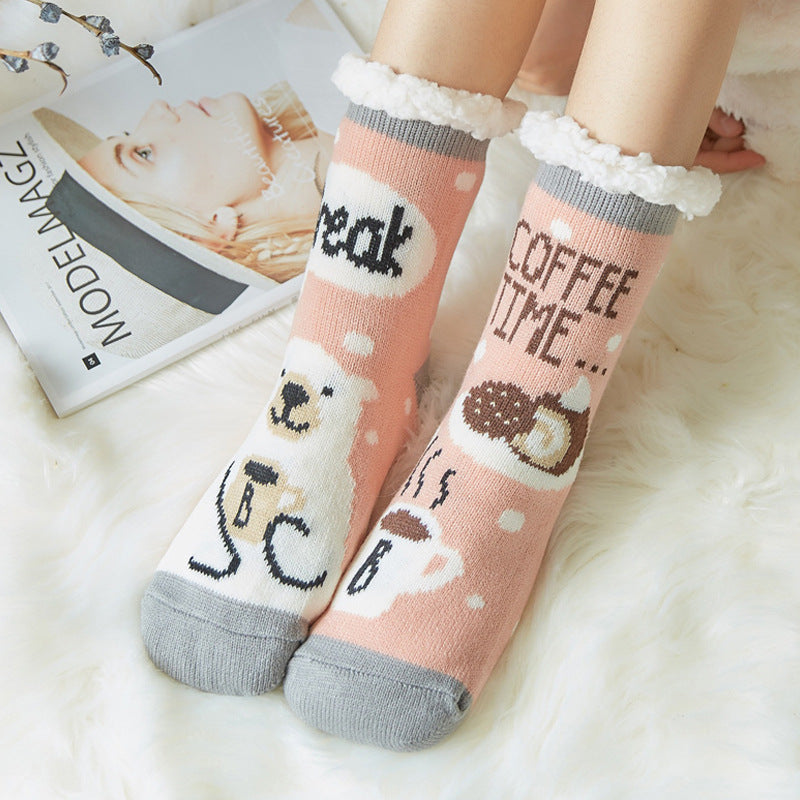 2024 Christmas Winter Warm Home Socks