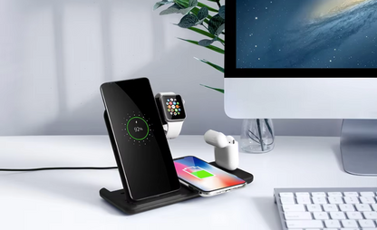 New private model four-in-one wireless charging 15W fast