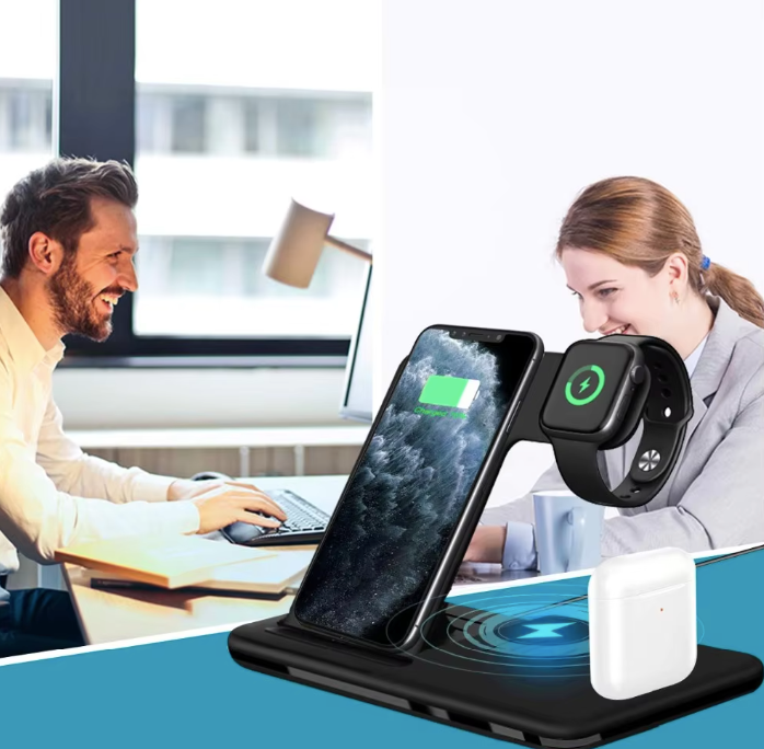 New private model four-in-one wireless charging 15W fast