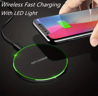 Mobile phone wireless charger 35W disc wireless charger Aluminum alloy 30W desktop charger Great gift