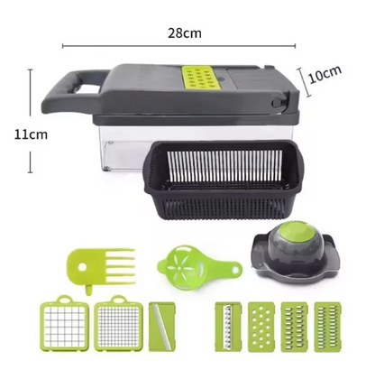 14/16 in 1 Multifunctional Vegetable Chopper Handle Food Grate Food Chopper Vegetable Slicer Dicer Cut Kitchen Items cocina