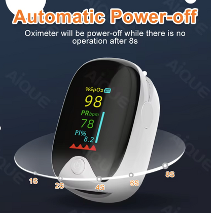 LK87 88 finger clip oximeter pulse index blood oxygen saturation sleep convenient detection tester