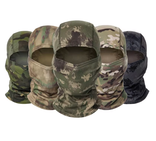 Multicam Tactical Balaclava Full Face Mask Shield Cover Cycling Hunting Hat Camouflage Balaclava Scarf