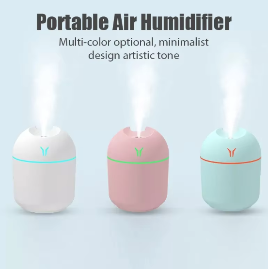 250ML Mini Aroma Oil Diffuser USB Essential Oil Atomizer Electric Air Humidifier With LED Night Lamp For Home Car