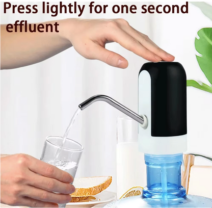 Electric Wireless Pumping Water Bottled Automatic Dispenser Bottle USB Rechargeable