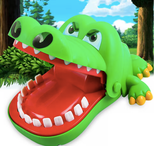 Crocodile Teeth Toys Alligator Biting Finger Dentist Games Jokes Game of Luck Pranks Kids Toys Funny Holiday Party Family Games