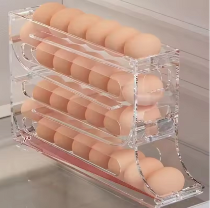 Large capacity automatic egg roller