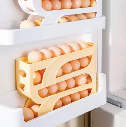 Large capacity automatic egg roller