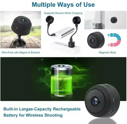 Mini wireless surveillance camera, WiFi