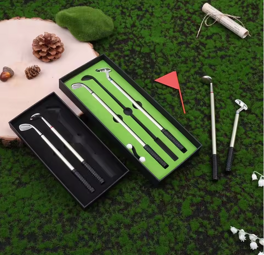 Mini Desktop Golf Ball Pen Gift