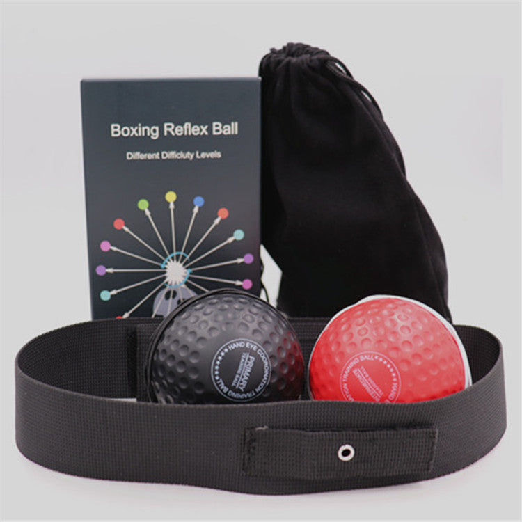 Head-Mounted Boxing Speed Ball Tyson Ball Kids Adult Boxing Agility Trainer With A Bouncy Boxing Reaction Ball