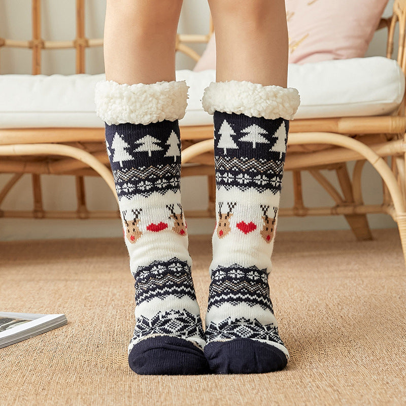 2024 Christmas Winter Warm Home Socks