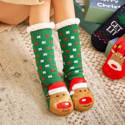 2024 Christmas Winter Warm Home Socks