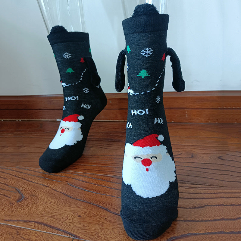 Holding hands socks & Christmas socks