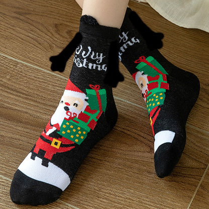 Holding hands socks & Christmas socks