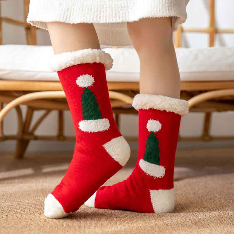 2024 Christmas Winter Warm Home Socks