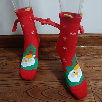 Holding hands socks & Christmas socks