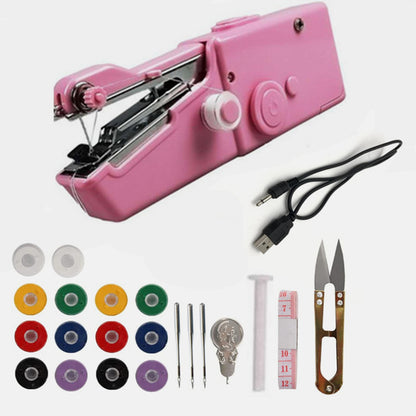 Handheld Mini Sewing Machine Mini Electric Sewing Machine New Plus Accessories Sewing Machine Set