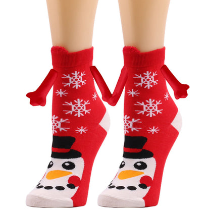 Holding hands socks & Christmas socks