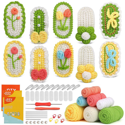 Same style crochet material package crochet doll diy wool ball hand-woven doll ornaments