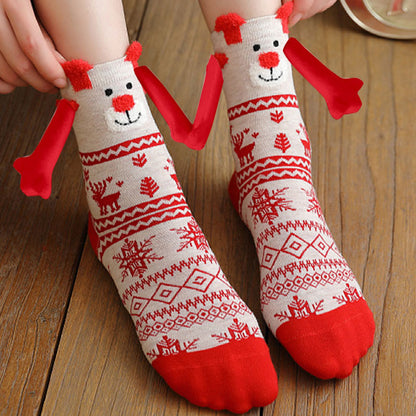 Holding hands socks & Christmas socks