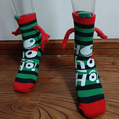 Holding hands socks & Christmas socks