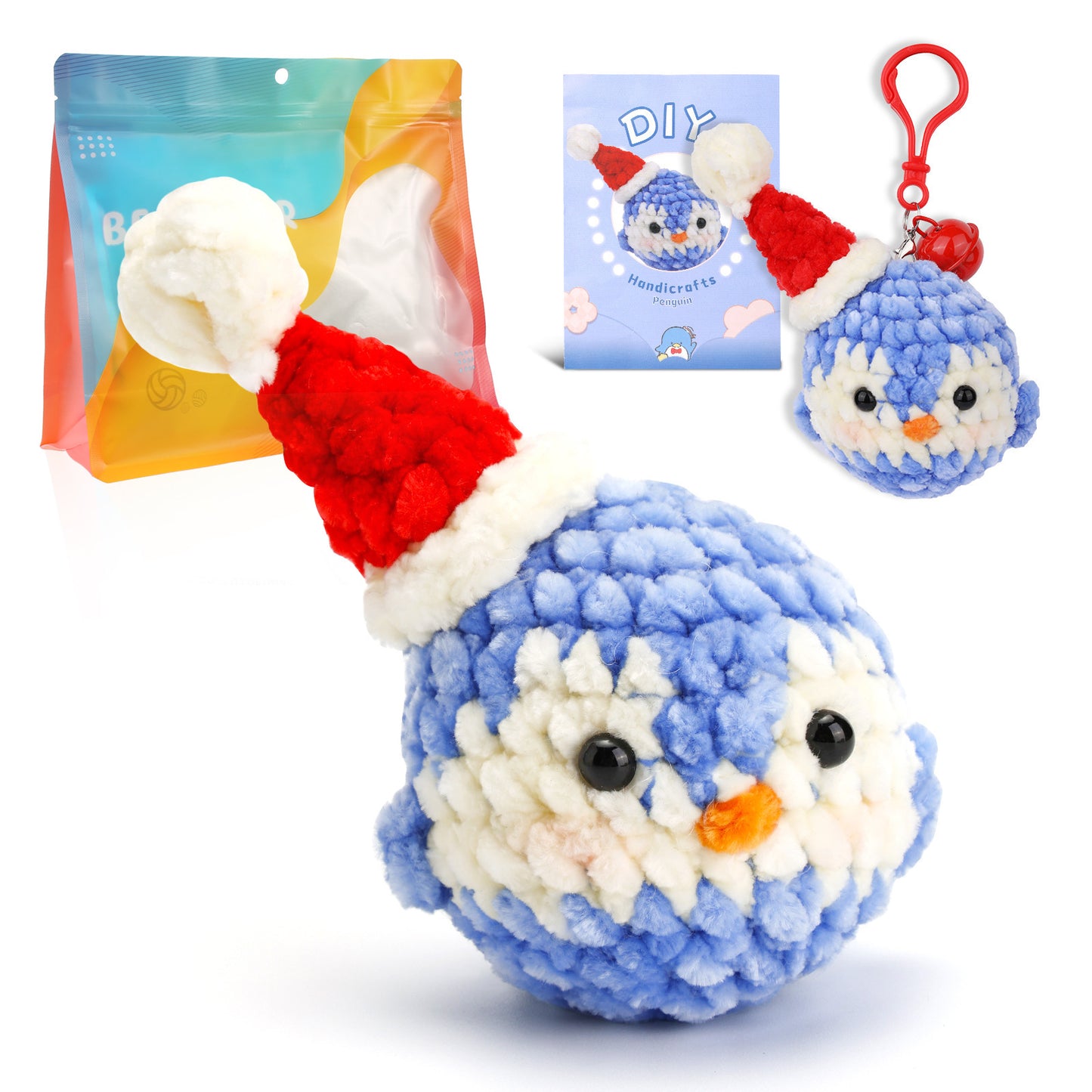 Same style crochet material package crochet doll diy wool ball hand-woven doll ornaments