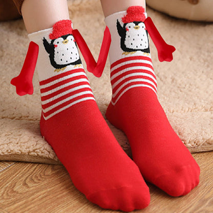 Holding hands socks & Christmas socks