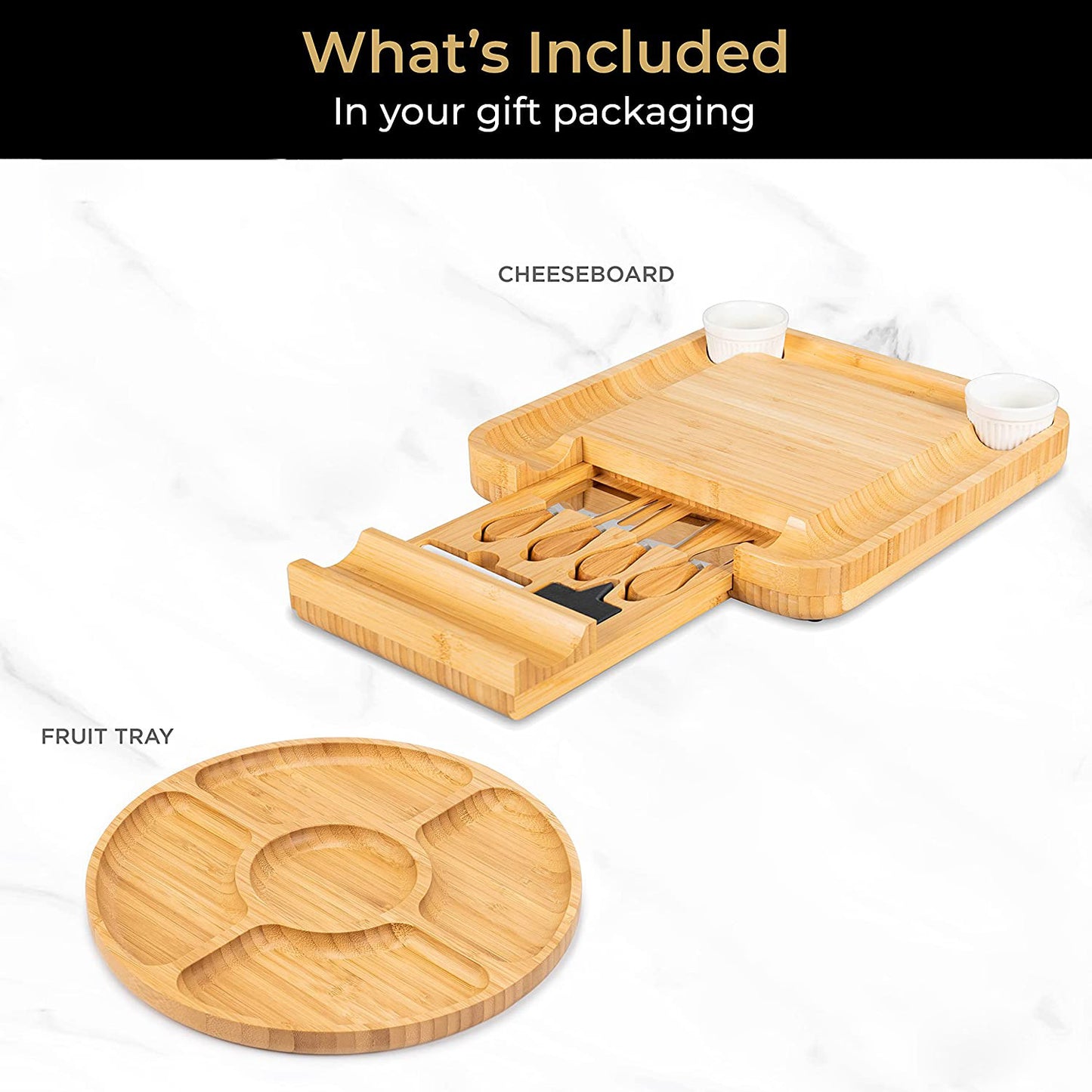 Bamboo cheese board cheese board set cheese cutting board home fruit bread cutting board with knife and fork cutting board