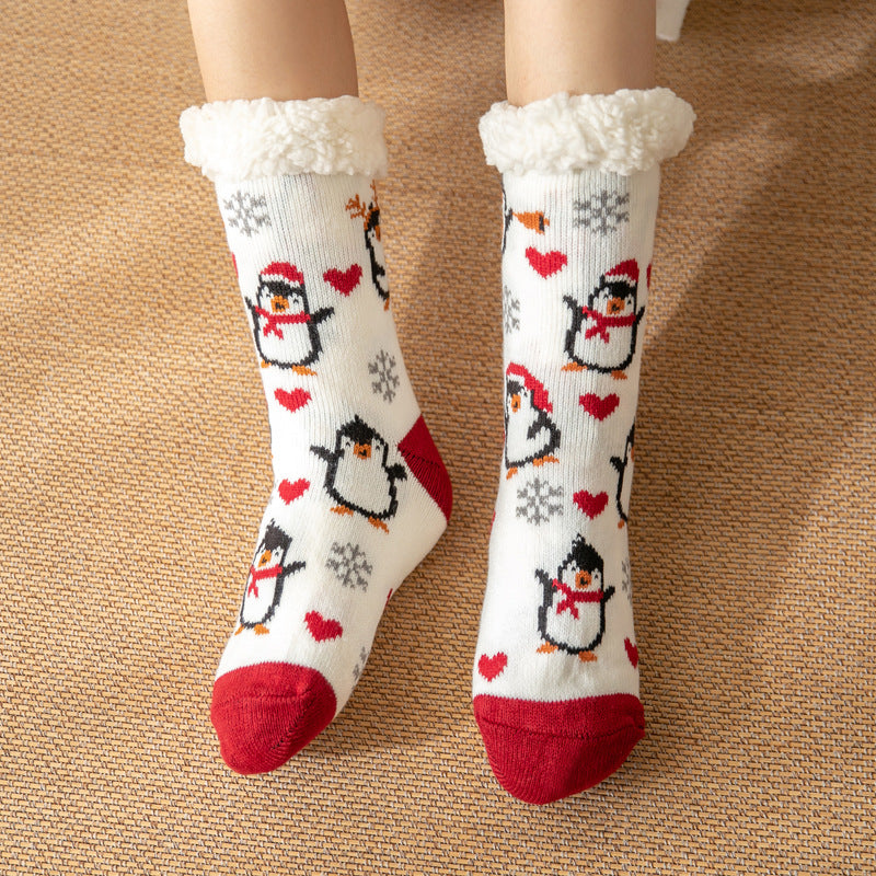 2024 Christmas Winter Warm Home Socks