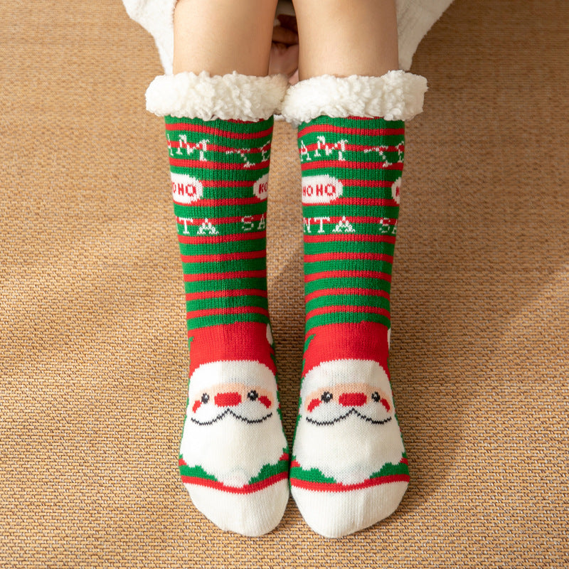 2024 Christmas Winter Warm Home Socks