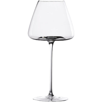 Light luxury modern simple transparent glass Burgundy red wine glass