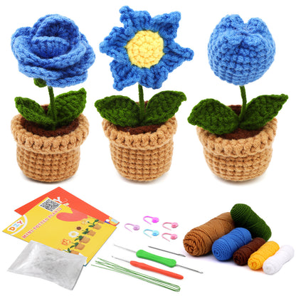 Same style crochet material package crochet doll diy wool ball hand-woven doll ornaments